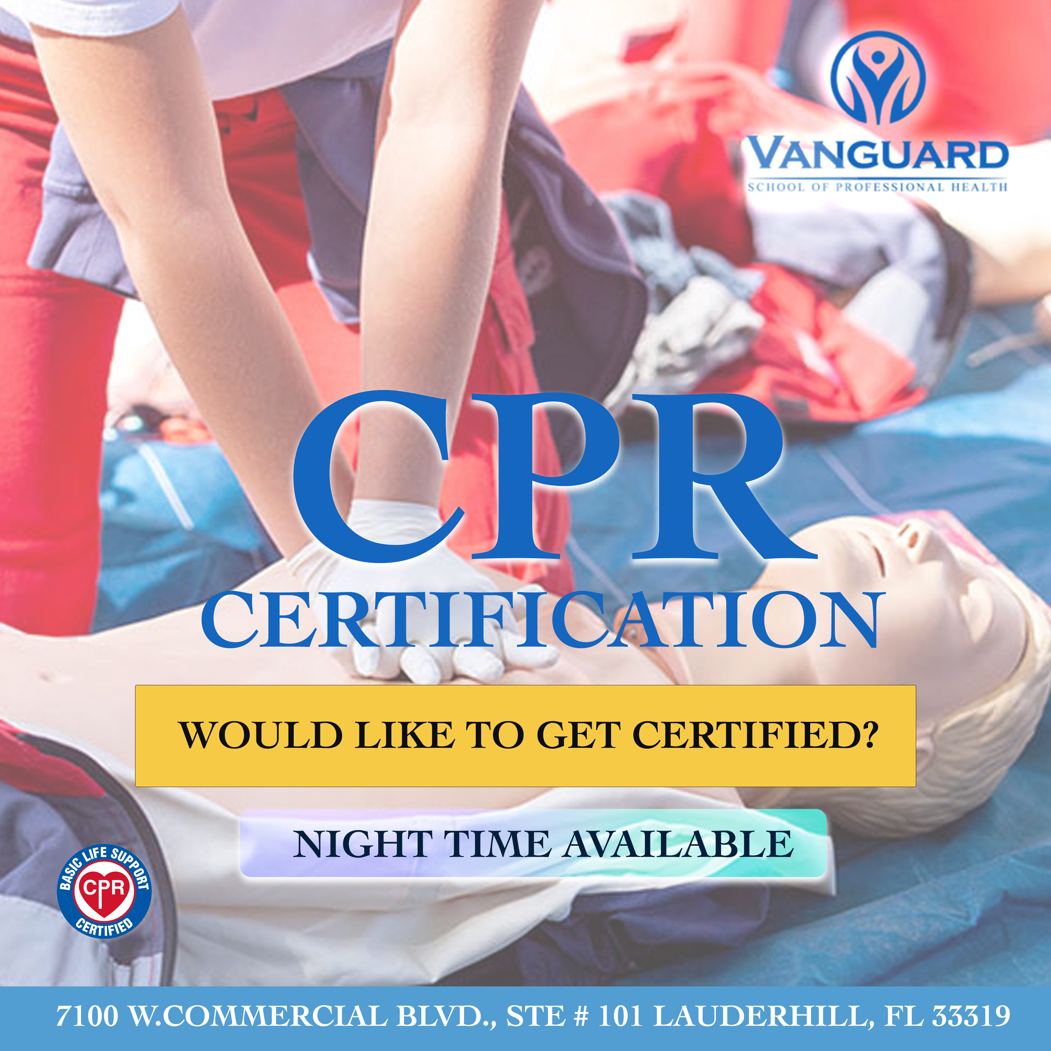 Vanguard CPR course content