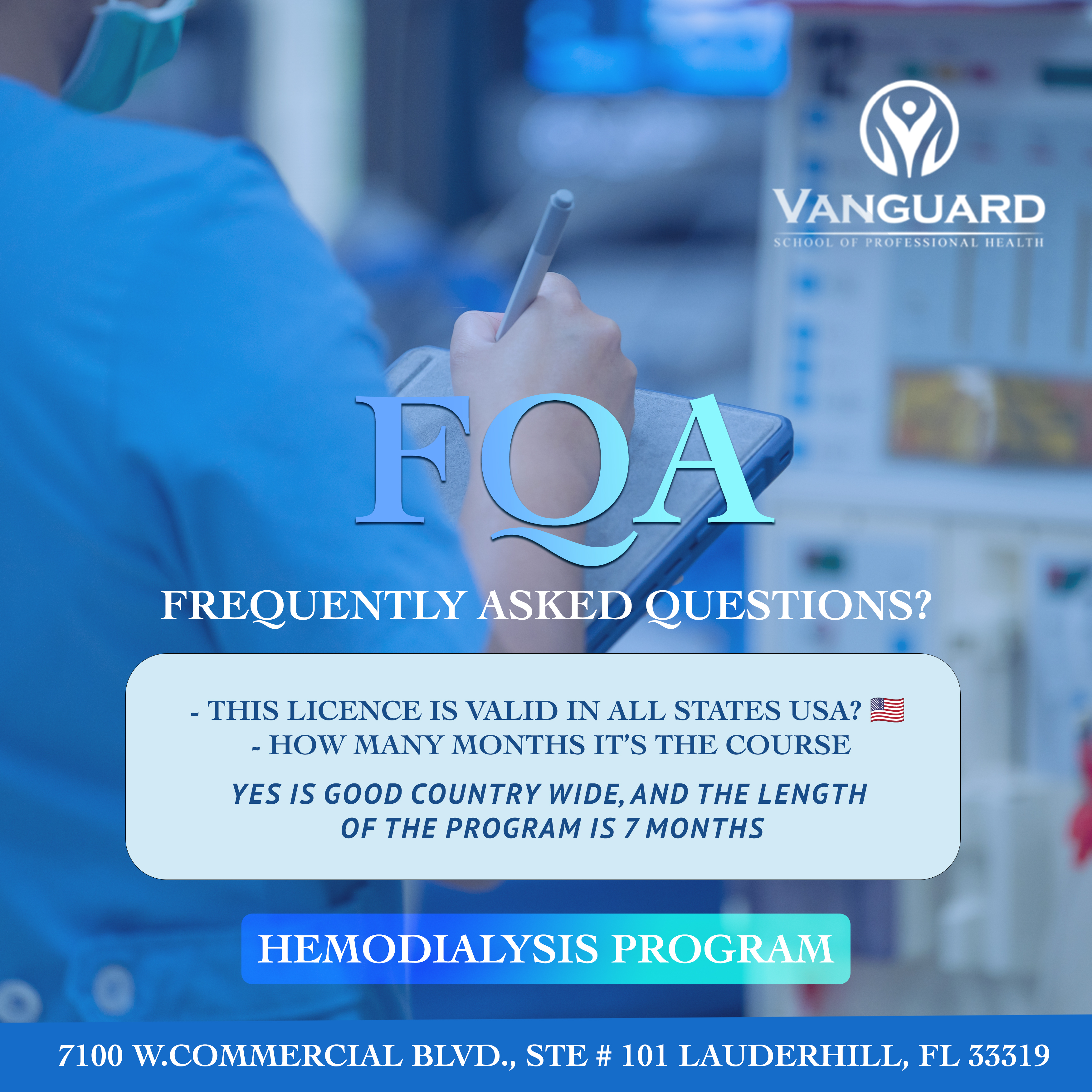 Vanguard social media FAQ content